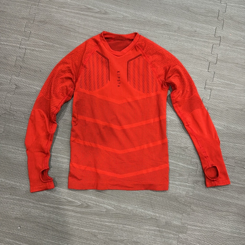 kids athletic quick dry base-layer tops size 8/9